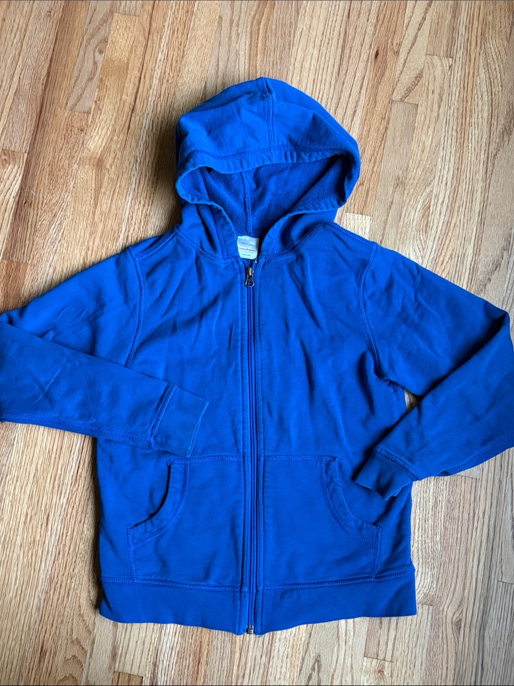 Hanna Andersson size 10 Royal Blue Zip-Up Hoodie